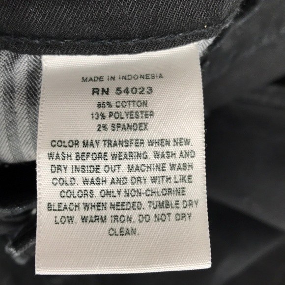 GAP ankle zip black jeggings size 28 - Picture 7 of 7